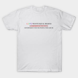LGBTQ Government Corruption T-Shirt